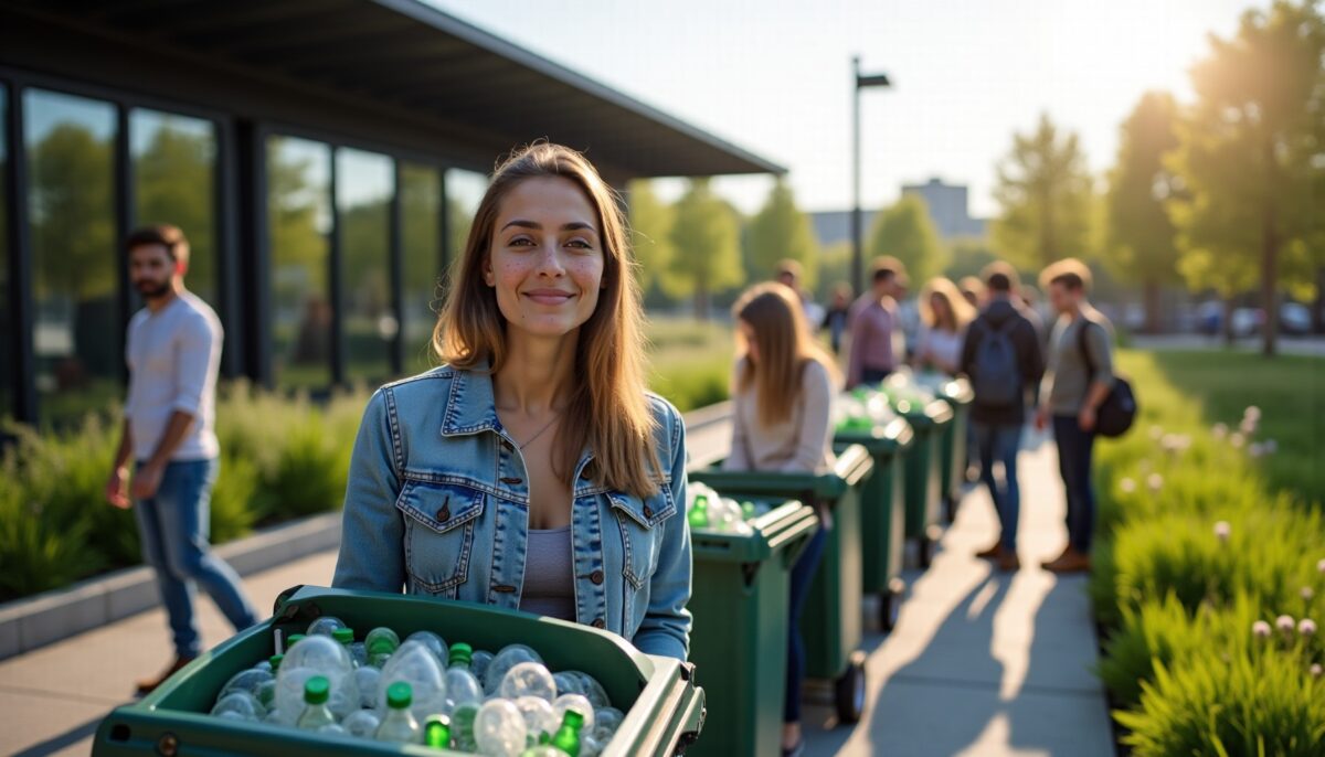Espace tri de la Porte de Pantin : une déchèterie urbaine innovante dédiée au recyclage durable