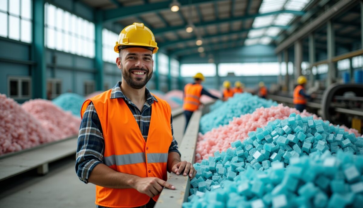 Polystyrène : Découverte d'une filière de recyclage essentielle mais trop souvent ignorée