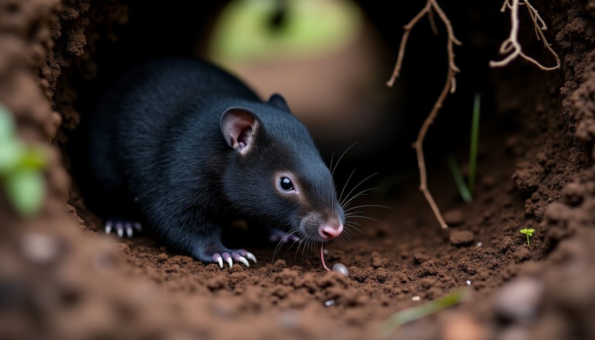 À la découverte du festin souterrain : que dégustent vraiment les taupes dans leurs terriers ?
