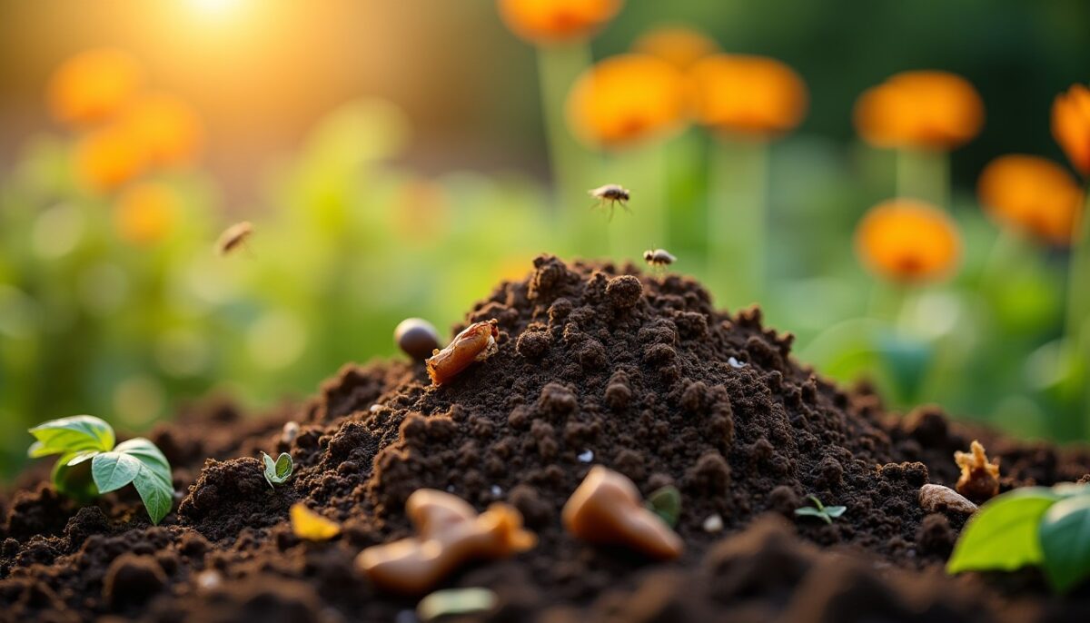 Moucherons et compost : Guide pratique pour comprendre, agir efficacement et prévenir leur apparition