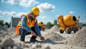 Dosage précis du béton 350 kg : proportions sable et gravier, calculs détaillés et guide complet étape par étape