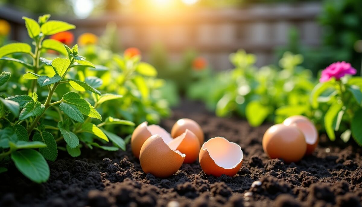 Coquilles d’œufs au jardin : le guide pratique pour recycler intelligemment et favoriser la croissance de vos plantes