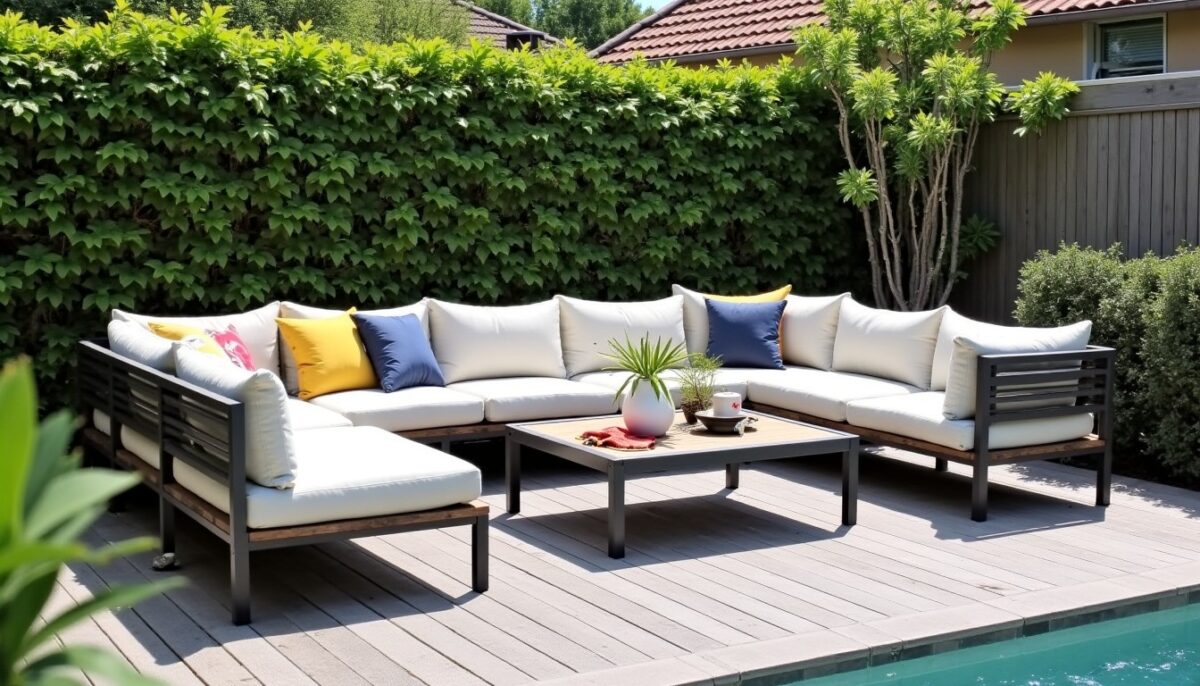 Fauteuils de jardin en métal : quand design, confort et robustesse se rencontrent pour sublimer votre extérieur