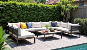 Fauteuils de jardin en métal : quand design, confort et robustesse se rencontrent pour sublimer votre extérieur