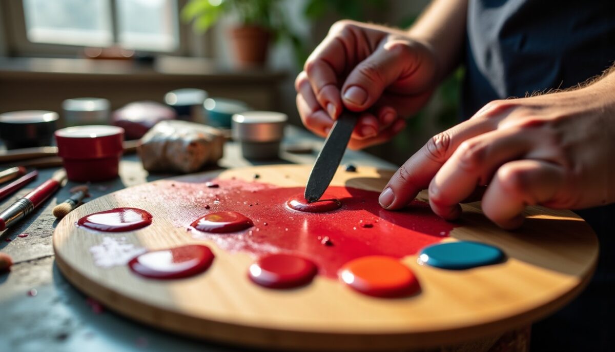 Créer du rouge en peinture : techniques de mélange, variations de teintes et conseils pratiques
